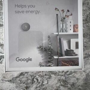 Google Smart Thermostat in Gray